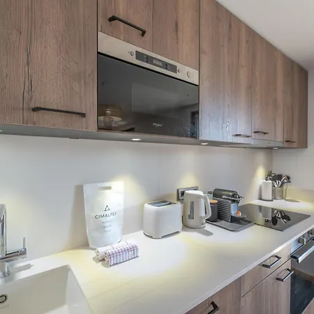 Neuf 65m² Proche Centre-ville - 400m Des Pistes, Wi-fi - Fr-1-645-72 Апартаменты Huez